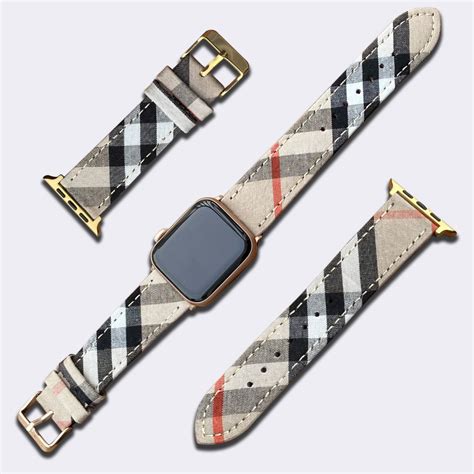 black burberry apple watch band|replacement burberry watch band.